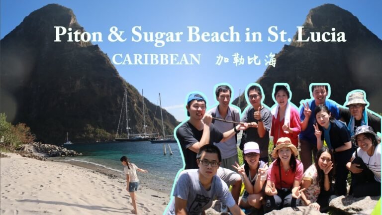 【Caribbean Vacation】Piton Hiking & Sugar Beach in St. Lucia  [ HD ] 加勒比海旅遊 || St. Lucia 聖露西亞生活