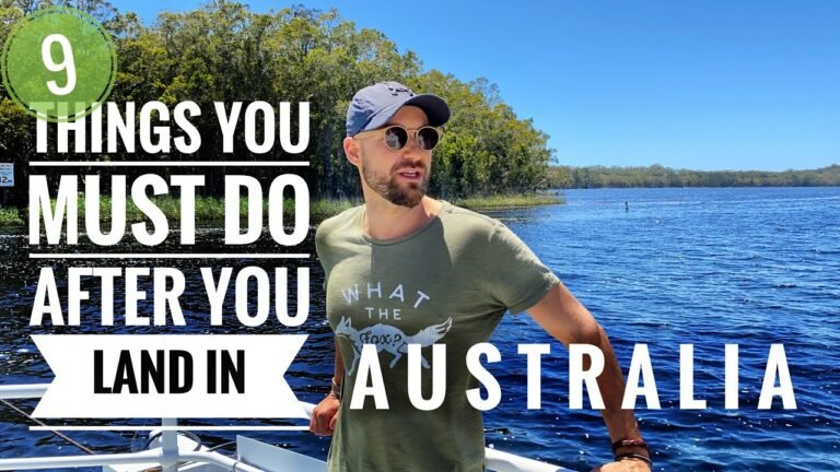 Australia Working Holiday – First Things To Do When You Arrive! Step by Step Checklist ✅