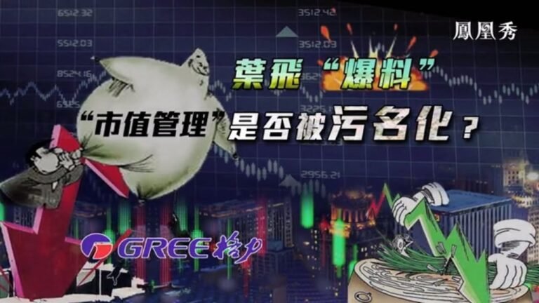 《一虎一席談》葉飛“爆料”“市值管理”是否被污名化 20210529【下載鳳凰秀App，發現更多精彩】
