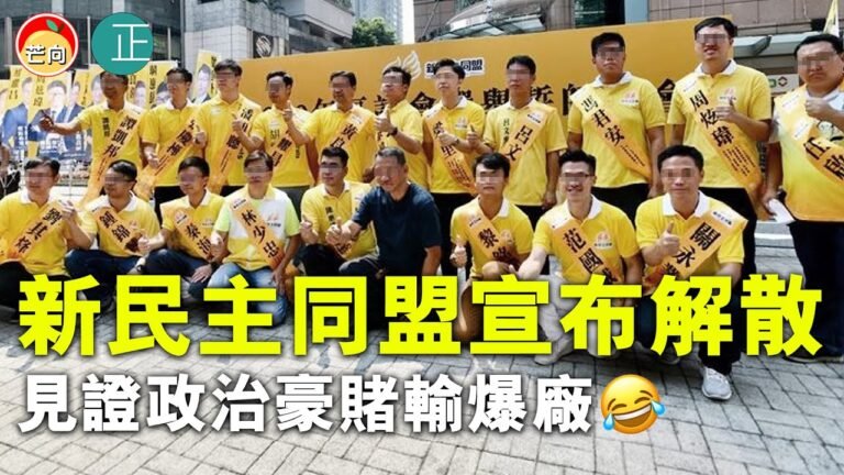 20210627A 新民主同盟宣布解散 見證政治豪賭輸爆廠｜芒向早晨