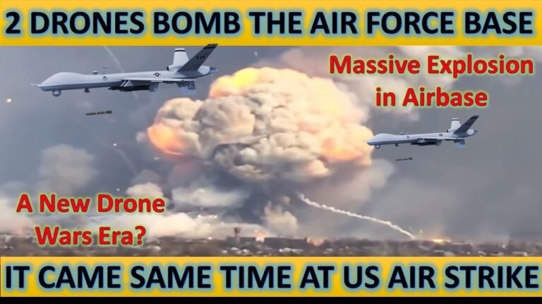 Breaking! 2 Drones Bomb the Air Force Base! It Came Same Time At US Airstrike in Syria and Iraq!