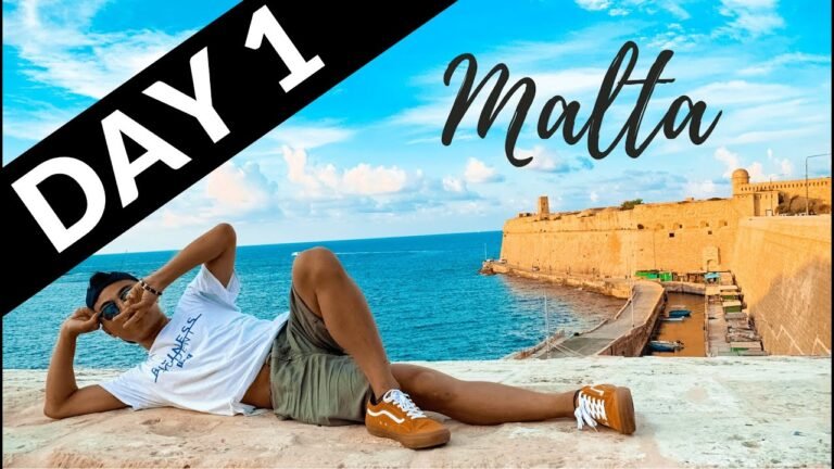 [出國交流Ep2]出走馬爾他Day1藍洞、會展、大球場