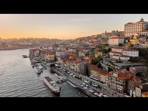 葡萄牙 波尔图  [路易一世大橋] – 夕陽 – 浪漫 [斗羅河] 歐洲必遊 Porto – Ponte De Luis Bridge Romantic Sunset Douro River View