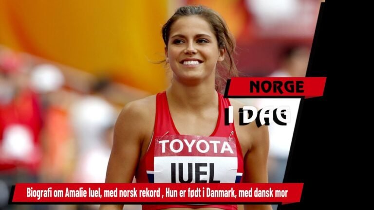 Biografi om Amalie Iuel, med norsk rekord , Hun er født i Danmark, med dansk mor og dansknorsk far