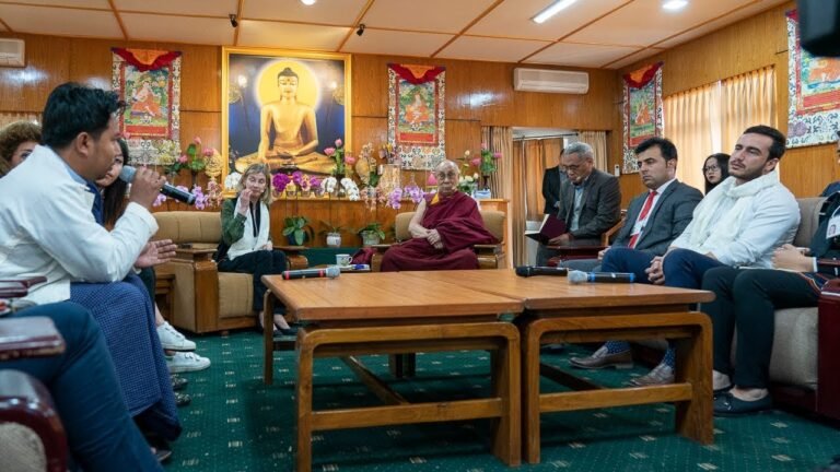2018年10月24日USIP青年領袖與尊貴的達賴喇嘛交換意見