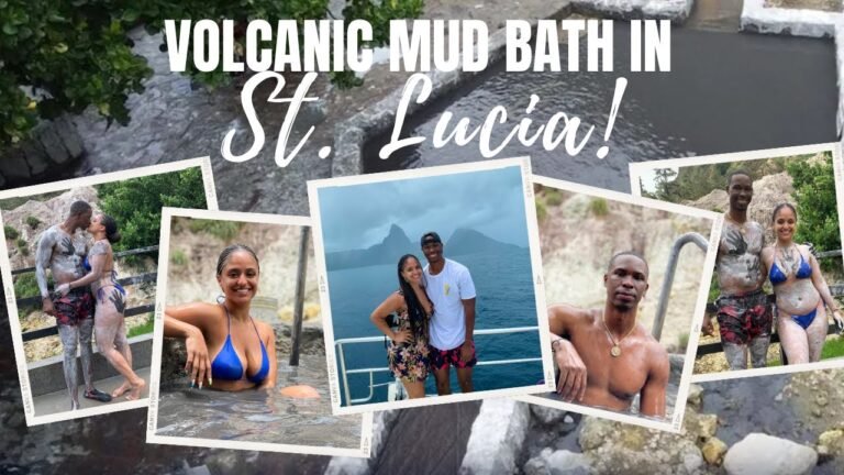 ST LUCIA PART 2: WE BATHED IN A MUD VOLCANO!