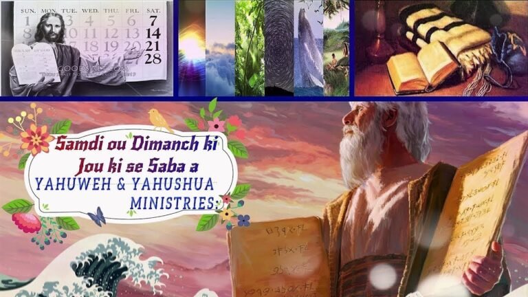 Samdi ou Dimanch ki Jou ki se Saba a 📖