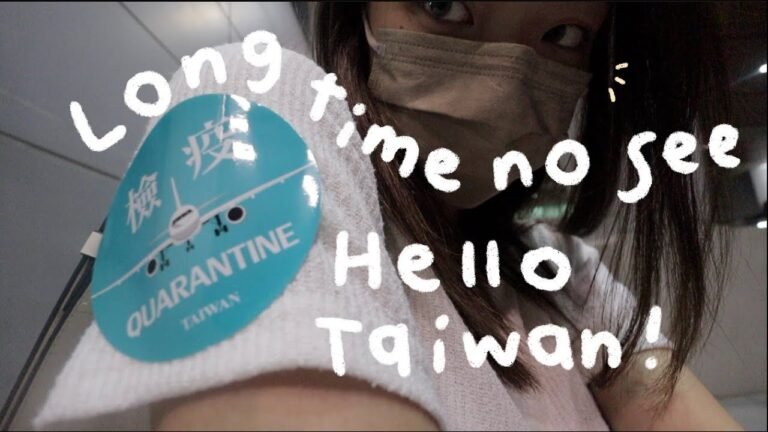 回台灣啦🇹🇼 披荊斬棘(?)的回家之旅🤓+防疫酒店Tour🏨