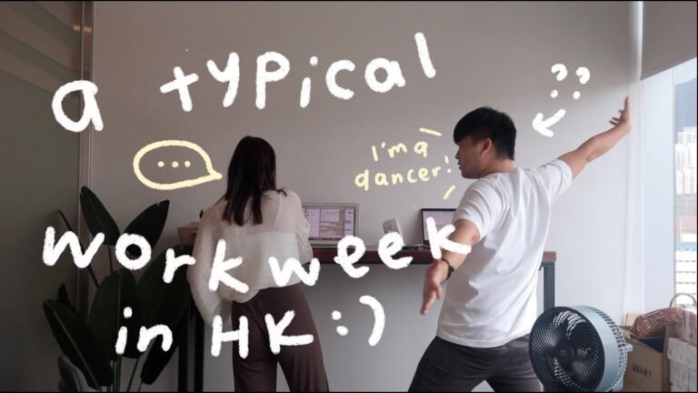 香港一週工作VLOG | 辦公室大翻新?!🔧忘記帶電腦上班🤓/Office BBQ趴+餐蛋飯🍳/新買的蠟燭🕯️/看雨橋音樂會跳舞片段的反應👯