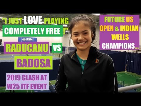 Raducanu vs Badosa – Highlights, Interview, Analysis | US Open & Indian Wells champs duel at an ITF!