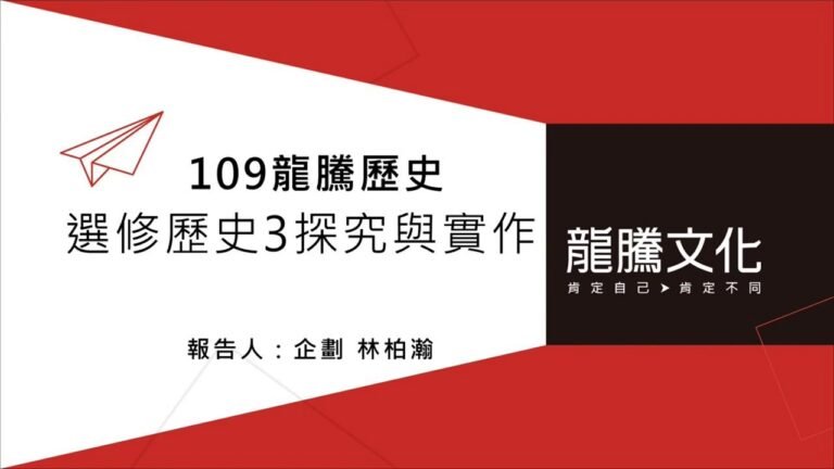普高選修歷史3探究與實作