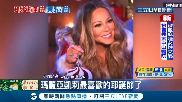 不要再切掉我的歌了! 美國耶誕節必聽"花蝴蝶".酒吧受不了竟規定"限點一次"? 瑪麗亞凱莉"PO出搞笑盔甲照"霸氣宣戰│記者 陳淮安│【國際大現場】20211104│三立新聞台