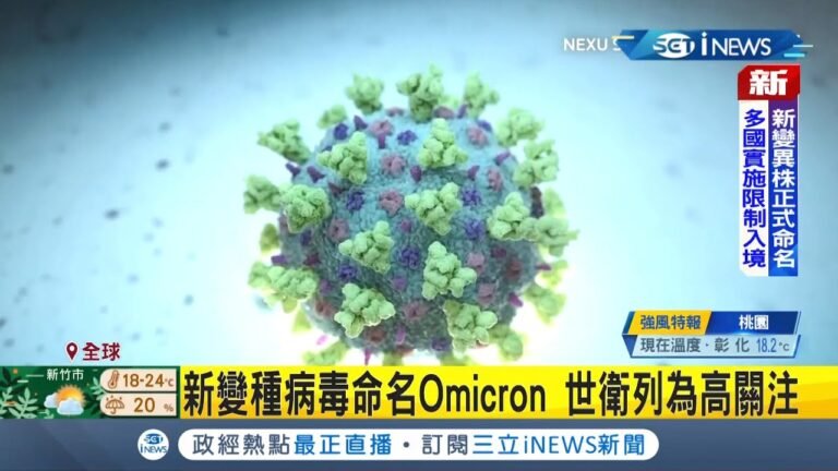 新變種"Omicron"超毒！美總統拜登下令禁南非等8國旅客入境 最強變種病毒引爆賣壓 道瓊重挫905點│【國際局勢】20211127│三立iNEWS