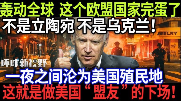 12月31日 轰动全球！这个欧盟小国完蛋了！不是立陶宛 不是乌克兰，主权国家沦为美国”殖‘民’地“！这就是做美国“盟友”的下场！【环球新视野】