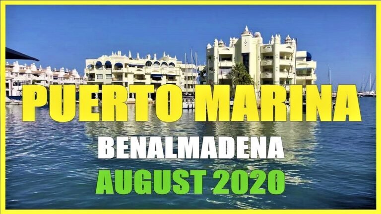 Benalmádena Puerto Marina, Walking Tour August 2020, Costa Del Sol, Andalusia, Spain, Spania, スペイン