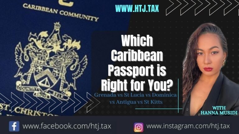 Which Caribbean Passport is Right for You? Grenada vs St Lucia vs Dominica vs Antigua vs St Kitts