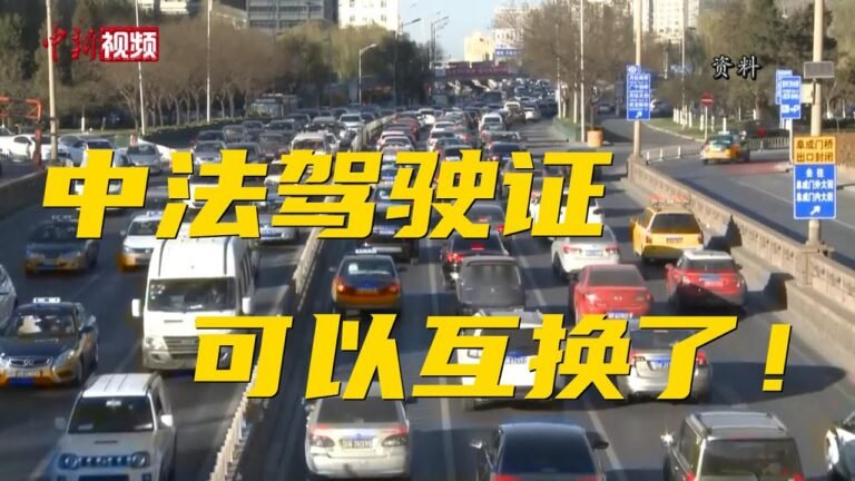 中法驾驶证互认换领协议8月17日正式生效