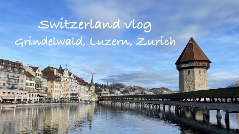 [歐洲旅遊] 在瑞士過聖誕和跨年 – 下集 | 穆倫 | 琉森 | 蘇黎世