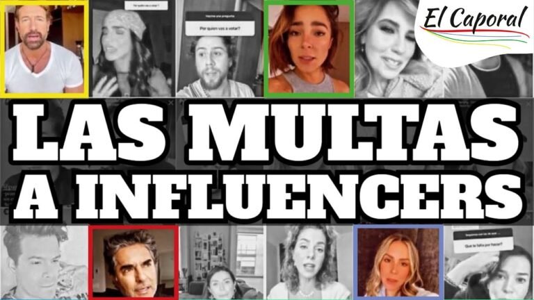 💲 Éstas Son Las Multas Para Los Influencers Del Partido Verde