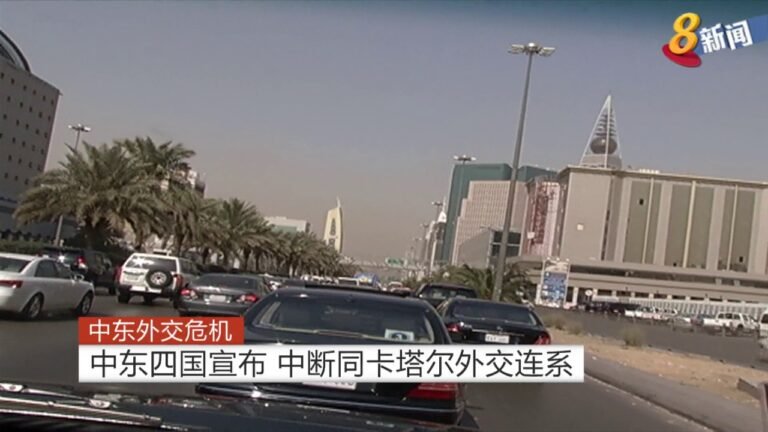 【中东外交危机】中东四国宣布 中断同卡塔尔外交连系