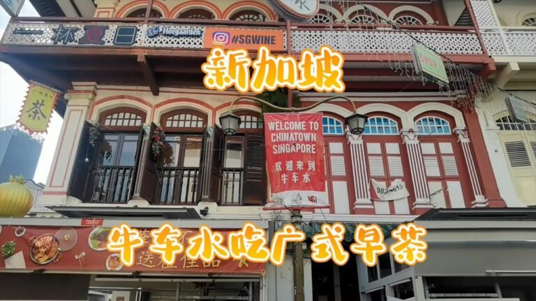 【新加坡日常】【Singapore Daily】喝家人去新加坡牛车水喝广式早茶