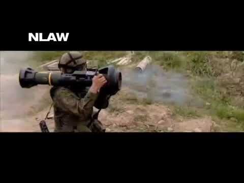 乌克兰人打垮俄罗斯坦克的神器：英国军事援助的NLAW反坦克导弹