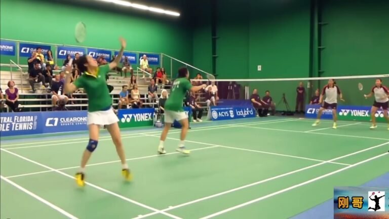 低视角羽毛球 : 这重炮手的杀球，是世界级水平的！太暴力了