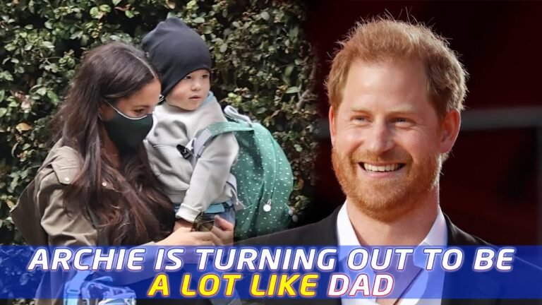 Like father, like son – Prince Harry and Archie 😊