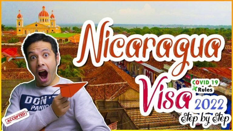 Nicaragua Visa 2022 [100% ACCEPTED] | Apply step by step with me (Subtitled)