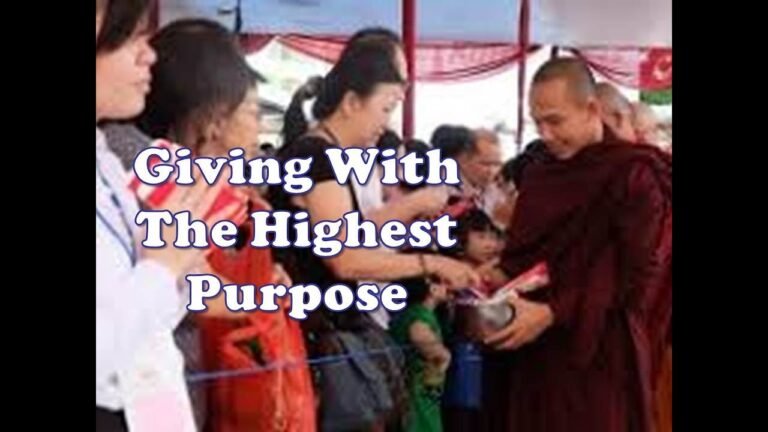 #hermanuhadi, Giving With The Highest Purpose (Spiritual Knowledge of Dhamma)