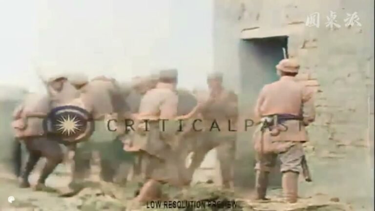 1944年9月，美國記者拍摄，國民革命軍第八路軍活捉日軍俘虜影像
