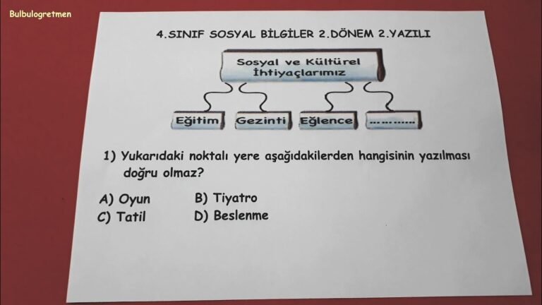 4.sınıf sosyal bilgiler 2.dönem 2.yazılı  @Bulbulogretmen  #sosyal #yazılı #sınav #4sınıf #keşfet