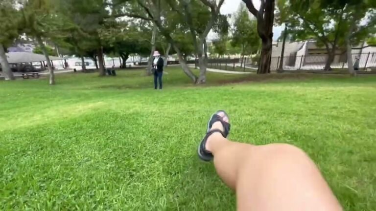 DIY美国签证  到美国第三天 躺在美国的大地上