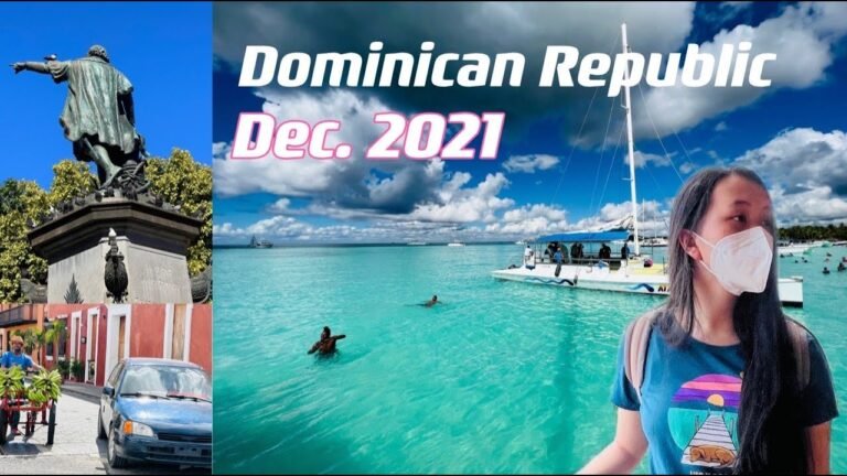 Travel to Dominican Republic – Dec. 2021 加勒比海多米尼加英语vlog游记 中英文字幕视频