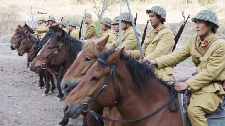 日軍騎兵一見到新四軍就開衝，沒想到正中陷阱！⚔️  抗日