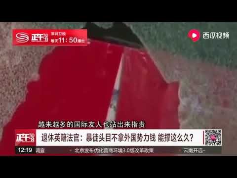 退休英籍法官：暴徒头目不拿外国势力钱 能撑这么久？