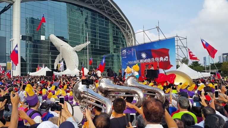 2019/10/10國慶升旗典禮 升國旗