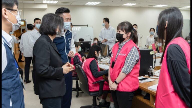 20220519  總統視察「新竹市『居家照護關懷中心』」