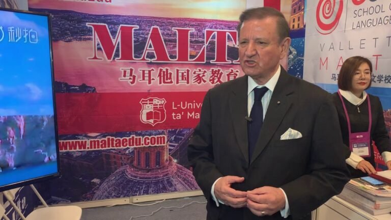 Maltaedu 马耳他大使参加中国国际教育展