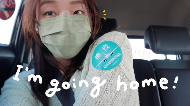 VLOG | 我回家了🇹🇼 + 開箱一年裡第三個隔離酒店(餐點令人感動)✌🏼