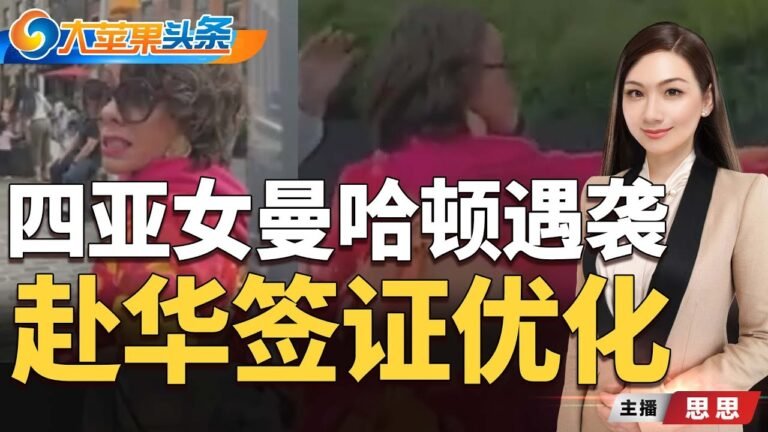 四亚女曼哈顿遇袭 ；赴华签证优化；华男多国经营非法妓院被判刑；美国对中数十亿投资受阻；大象应否享人权？法院这样判《大苹果头条》Jun.14.2022