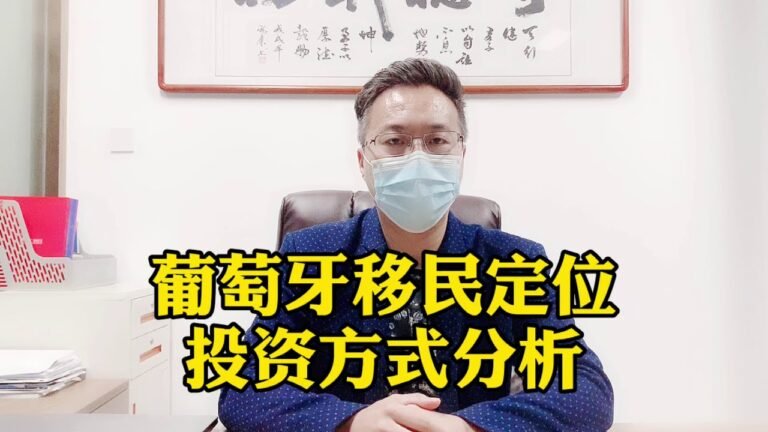 葡萄牙移民项目定位分析，各种投资方式，基金购房D7签证，如果今年启动，我该选何种方式移民葡萄牙？