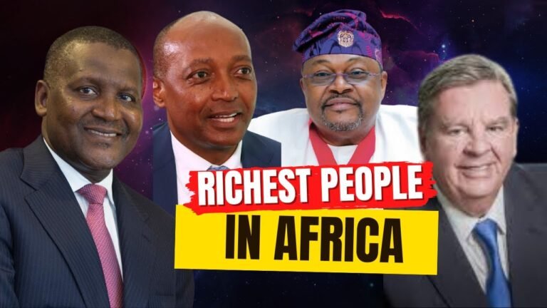 Top 10 Richest People in Africa 2022 and their Net Worth