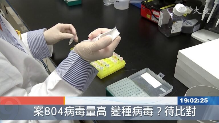 境外移入+6 英國籍男病毒含量高