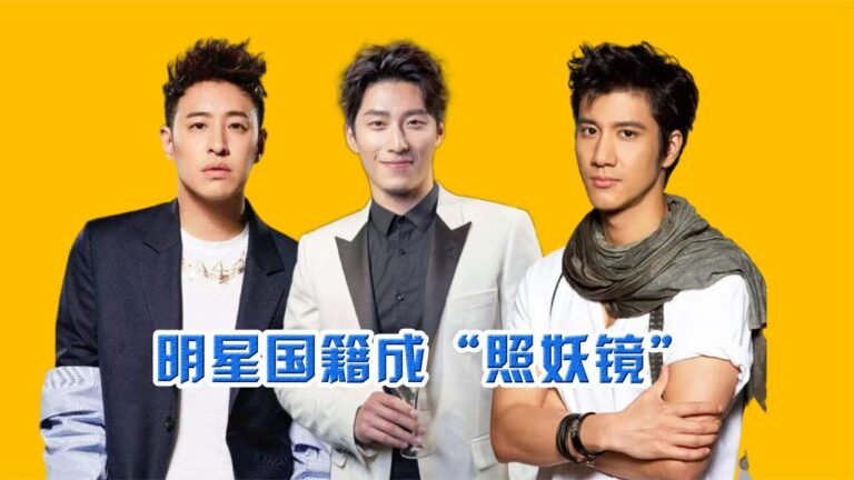 改国籍的明星，王力宏美国，陈冠希加拿大，李连杰愿用100亿改回