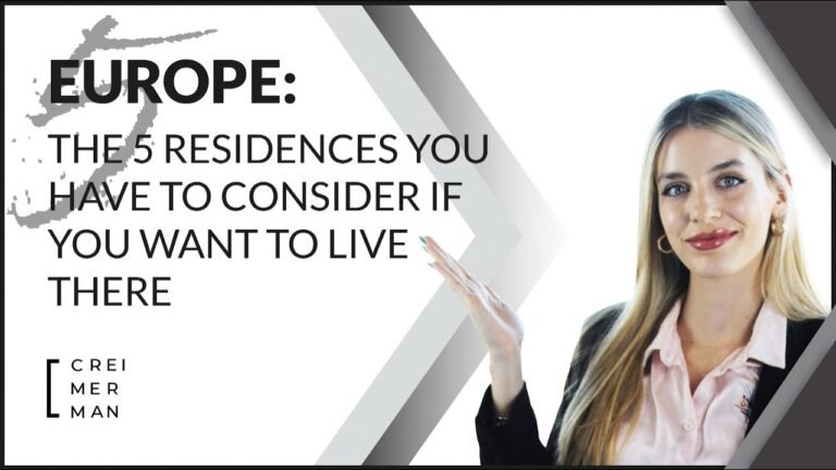 5 Easy Residencys to Live in Europe| Portugal🇵🇹 | Greece🇬🇷| Ireland🇮🇪| Latvia🇱🇻 | Cyprus🇨🇾