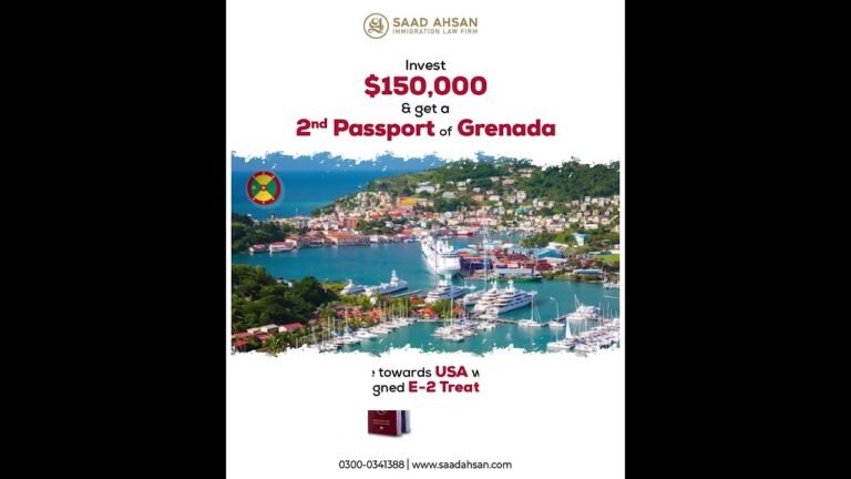 Get Grenada Citizenship in 90 Days | Saad Ahsan Immigration Law Firm