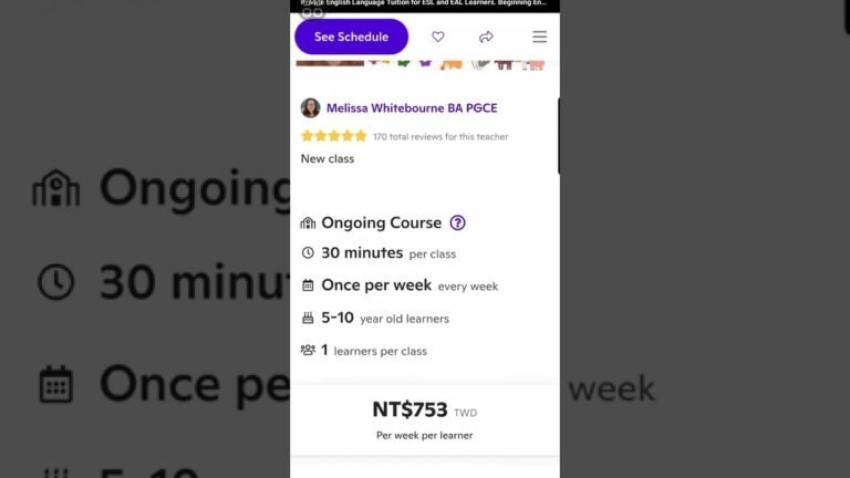 Outschool 口說家教課 入門 英籍超有愛的小學老師