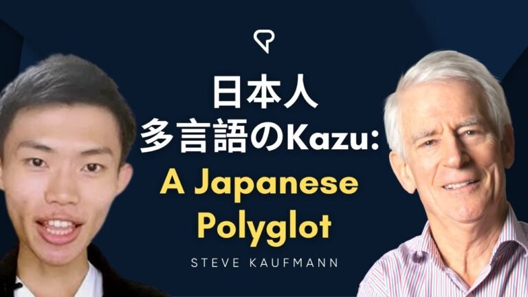 日本人多言語の@Kazu Languages A Japanese Polyglot (Japanese with English Subtitles)