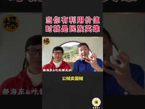 【 郝海东】当你有利用价值的时候，你就是民族英雄，反之.你就是叛徒、卖国贼、汉奸，例如李娜。#李娜 #网球 #郝海东 #爆料革命 #shorts